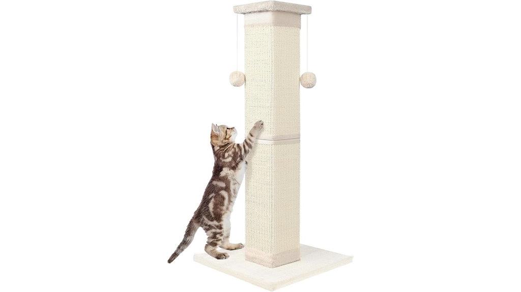 tall sisal scratching post