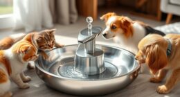 top automatic pet water fountains