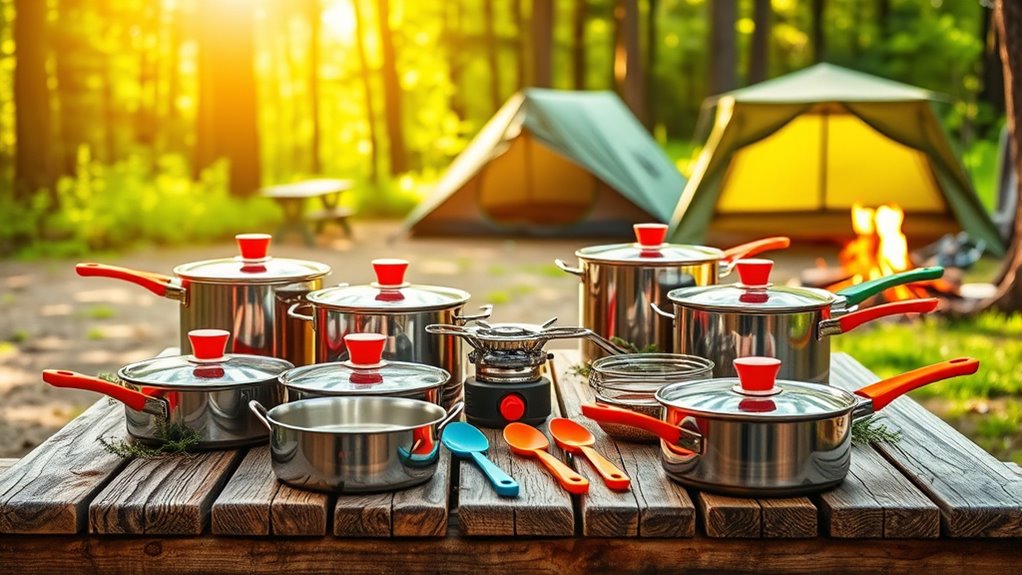 top camping cookware sets