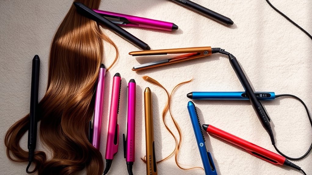 top ceramic titanium flat irons