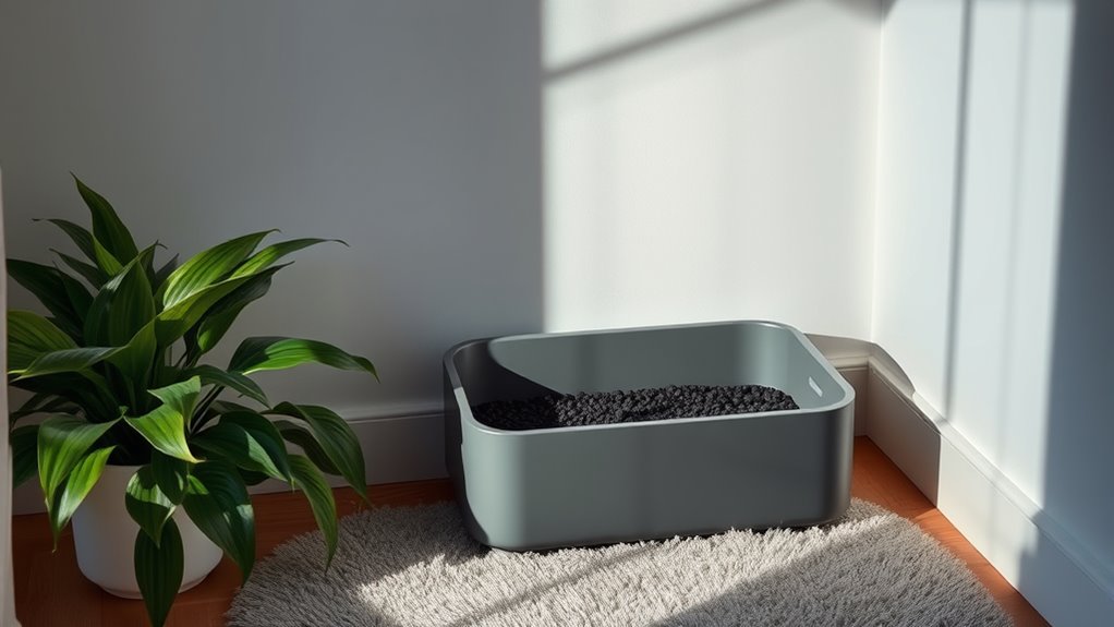 top charcoal odor litter systems