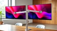 top dual monitor arms