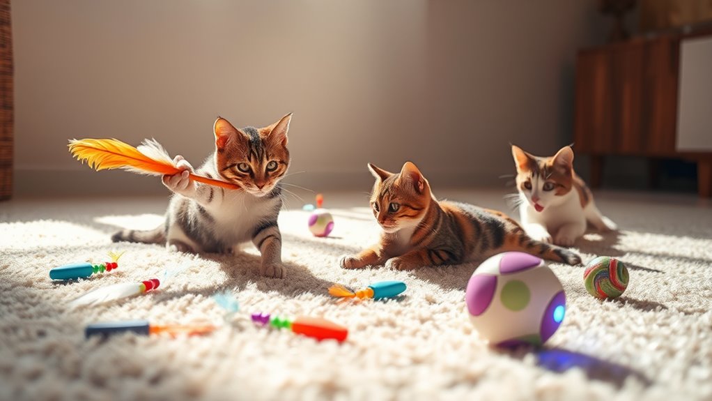 top motion triggered cat toys