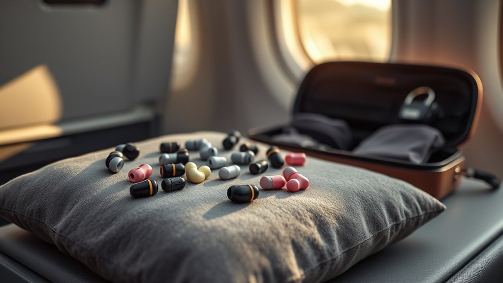 top noise canceling flight earbuds