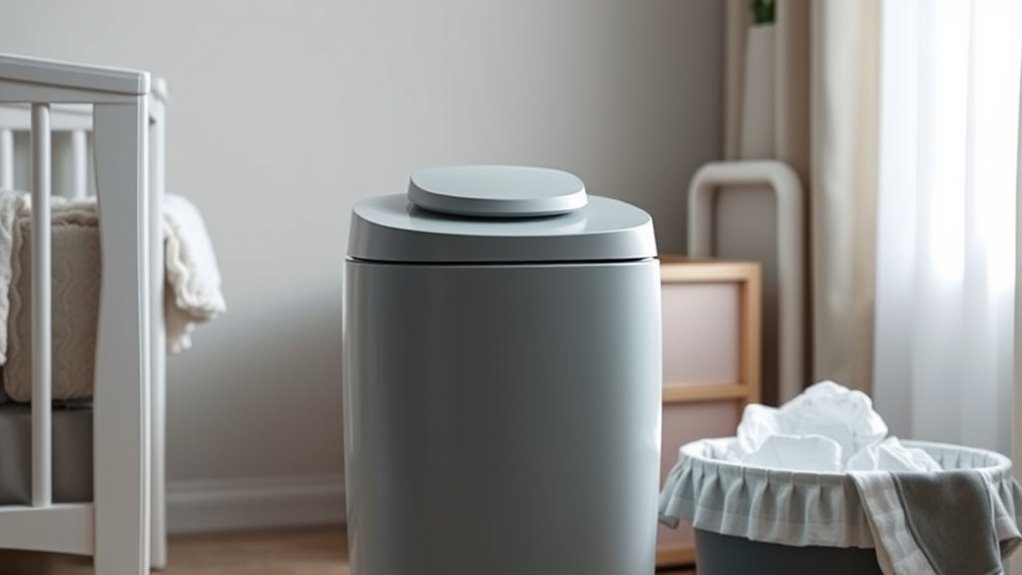 top odor controlling diaper pails