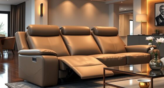 top power reclining sofas