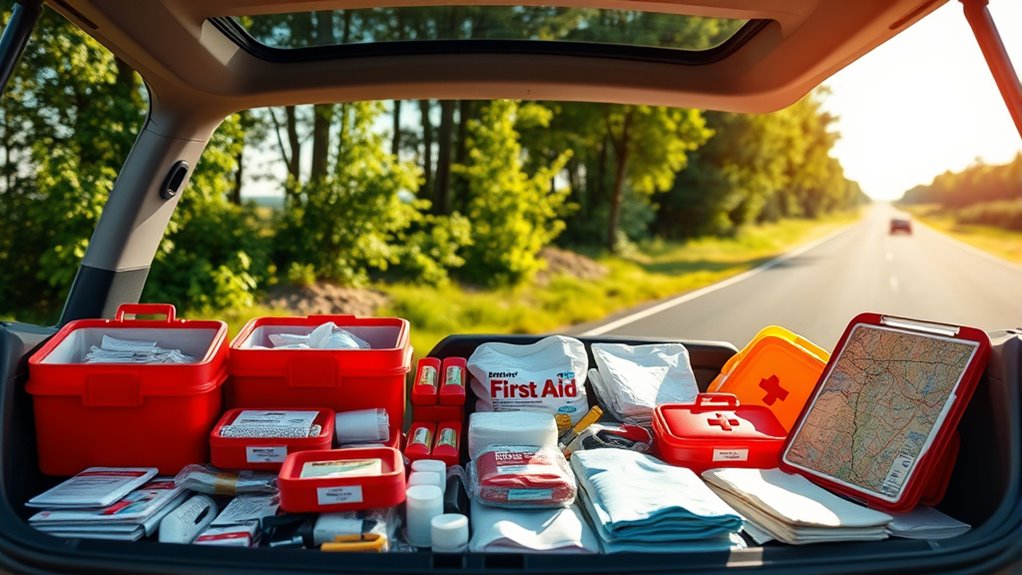 top road trip first aid kits