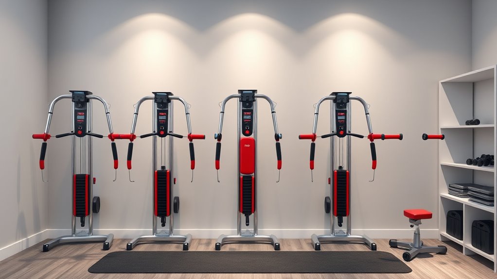 top small space cable machines