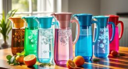top water filter pitchers