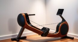 top water resisted rowing machines