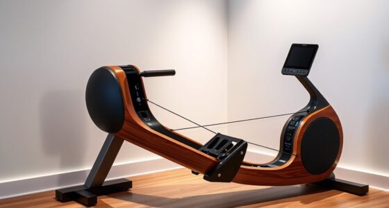 top water resisted rowing machines