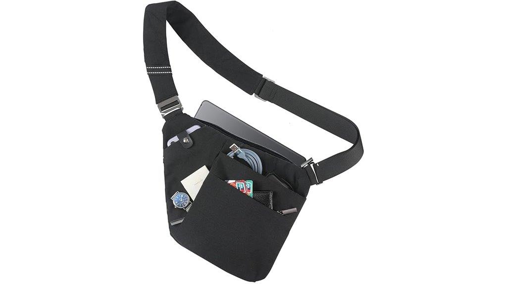travel anti theft crossbody bag