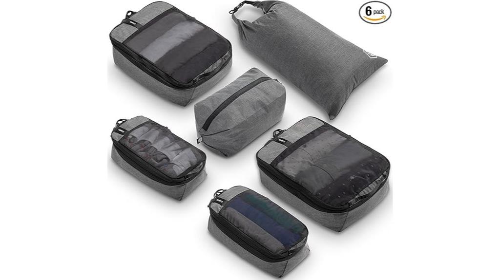 travel compression packing cubes