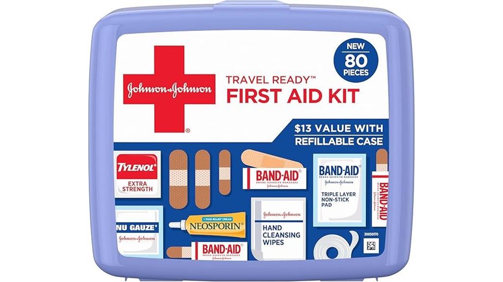 travel ready first aid kit