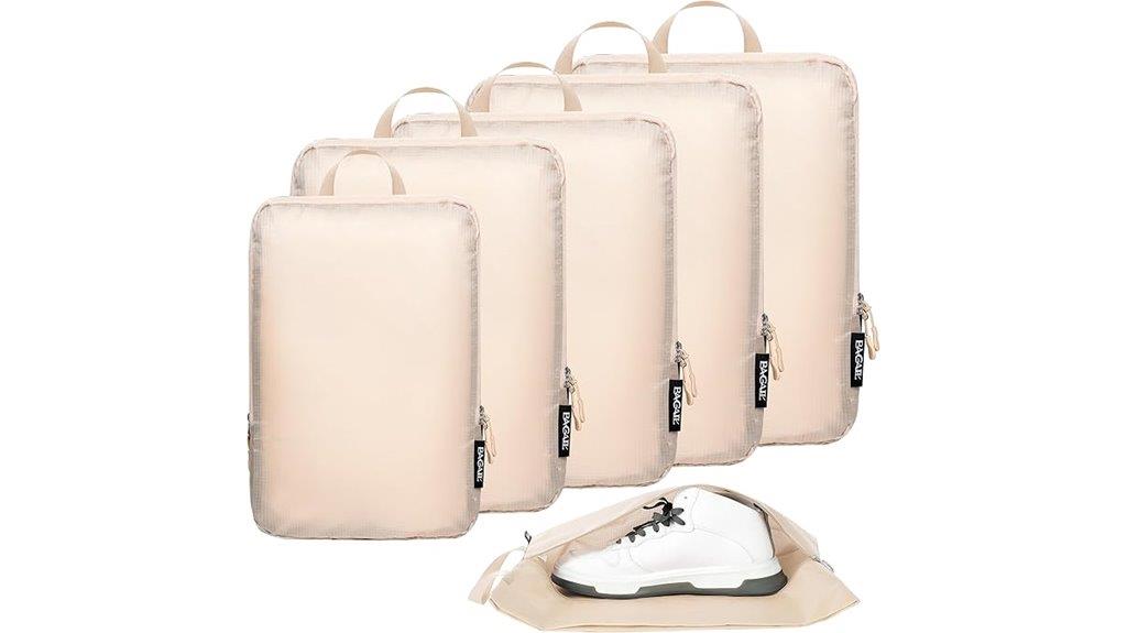 ultralight compression packing cubes
