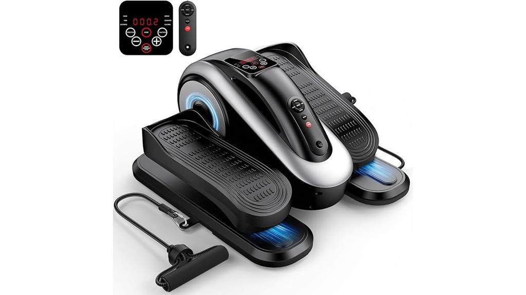 under desk elliptical with remote