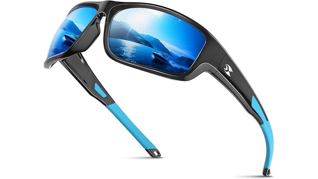 unisex polarized sports sunglasses