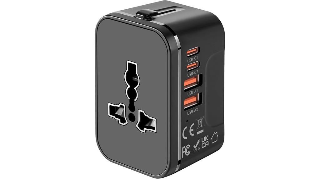 universal multi port travel charger