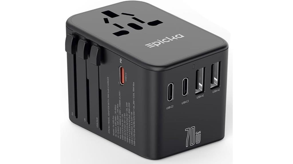 universal travel adapter ports