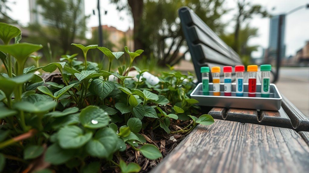 urban foraging pollution testing