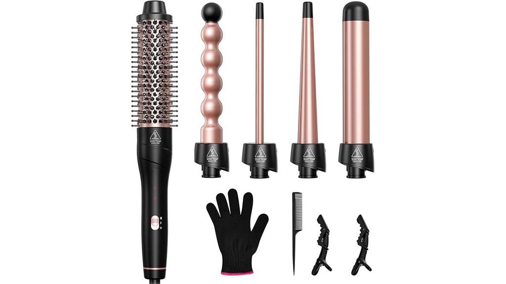 versatile 5 in 1 curling set