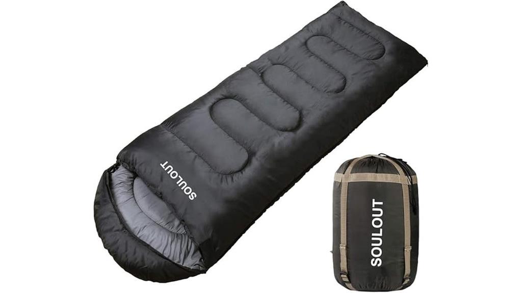 versatile cold weather sleeping bag