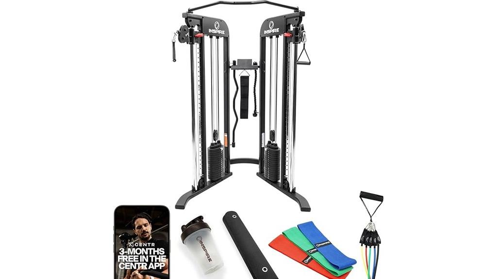 versatile fitness equipment set