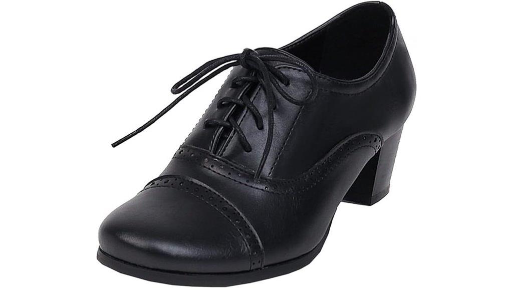 vintage lace up oxfords