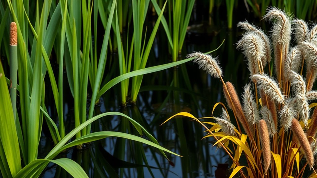 wetland edible plant options