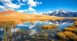 wetlands dunes alpine zones