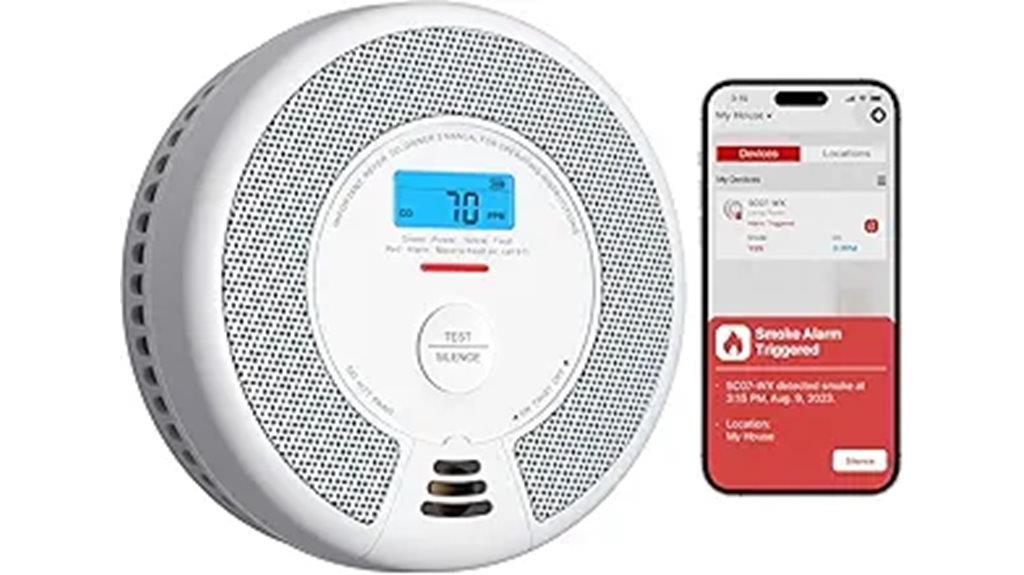 wi fi smoke co detector