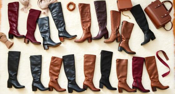 wide calf knee high boots
