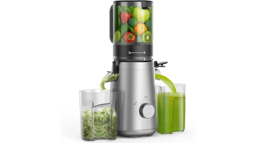 wide feed juicer