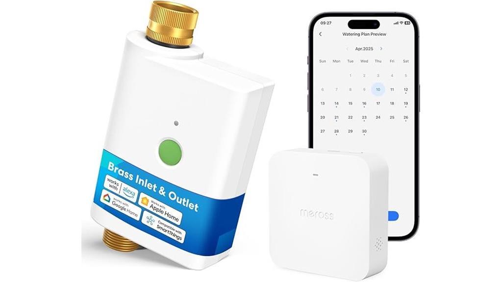 wifi controlled garden water timer