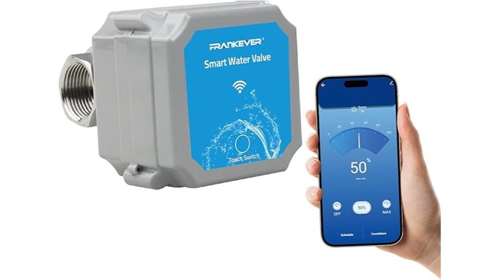 wifi enabled smart water valve