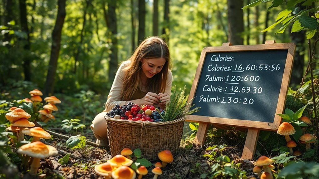 wild animal energy calculations