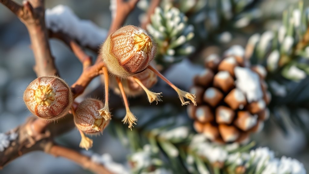 winter bud and cone tracking