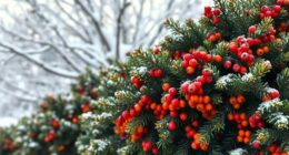 winter edible evergreen plants