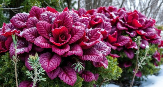 winter evergreen edible plants