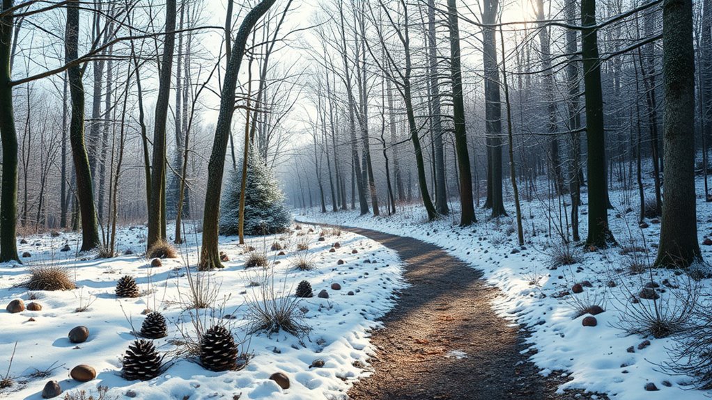 winter foraging requires careful identification