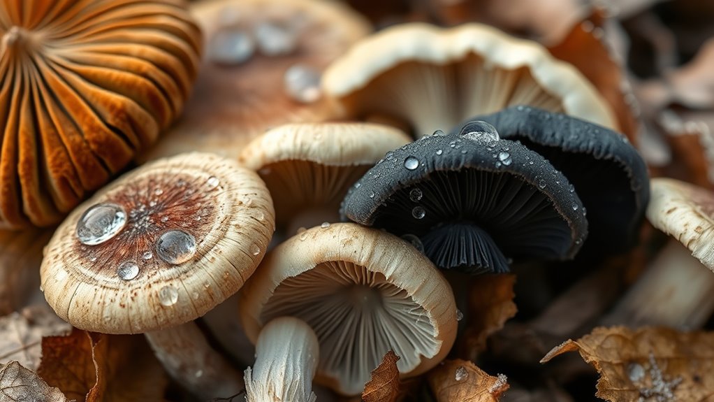 winter mushrooms foraging tips