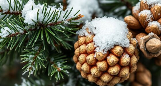winter pines edible parts