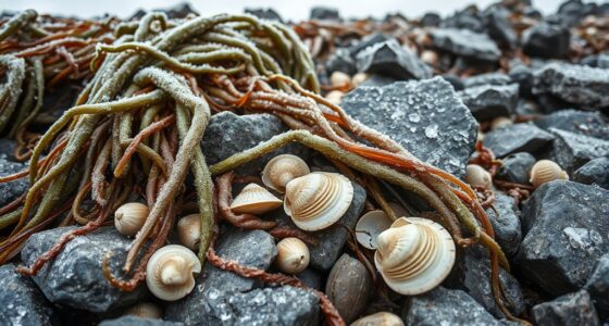 winter sea foraging safety