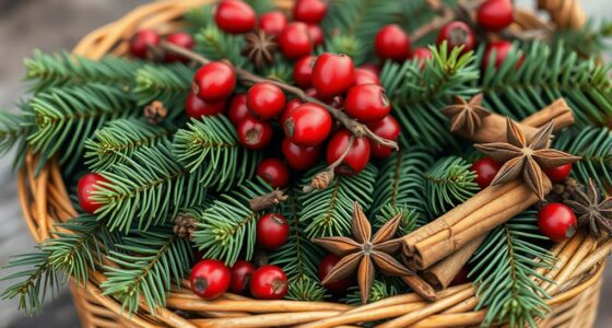 winter tea with spices