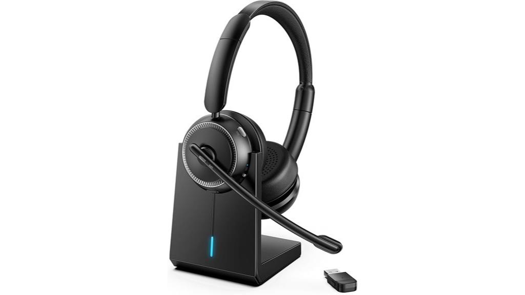 wireless bluetooth headset with anc