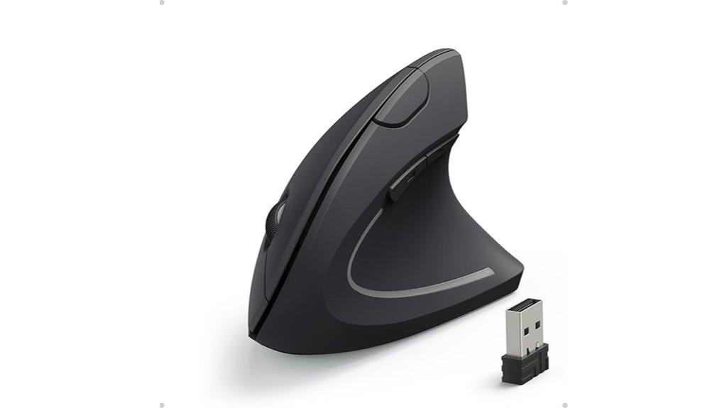 wireless ergonomic vertical mouse