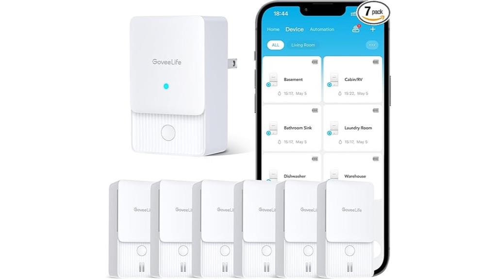 wireless water leak detectors