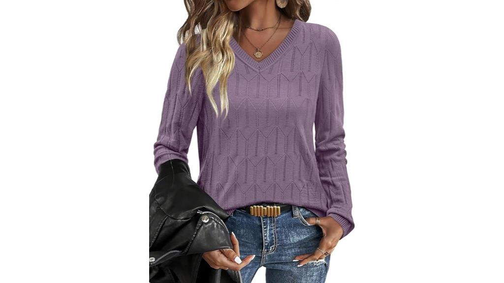 women s fall long sleeve sweater