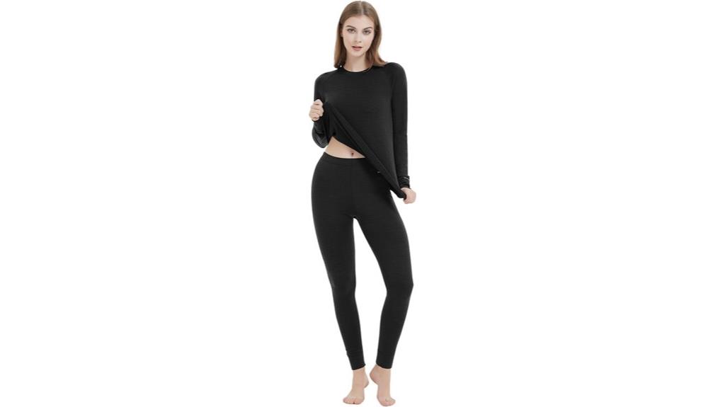 women s merino wool ski base layer