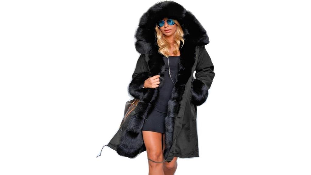 women s thick winter coat